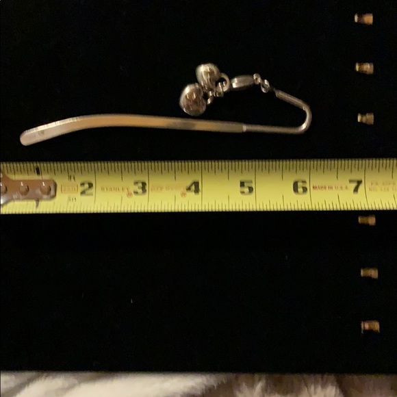 Brighton Dangling TwoHeart Silver Bookmark-Classic - Picture 4 of 6